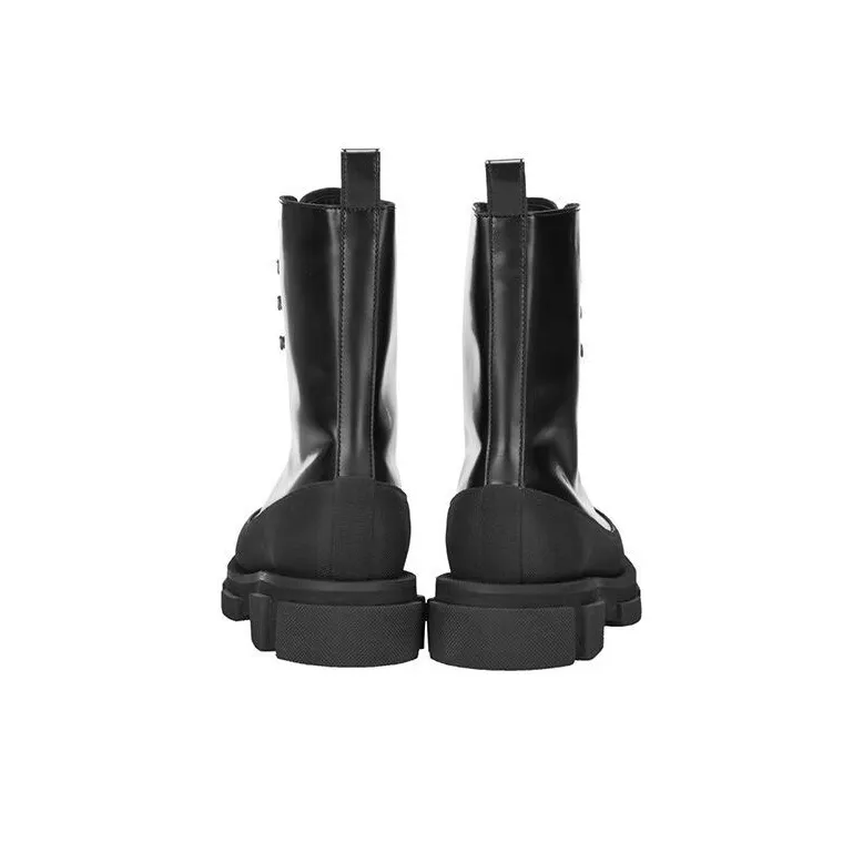 Both Ankle Boots Women's Pure Black-3