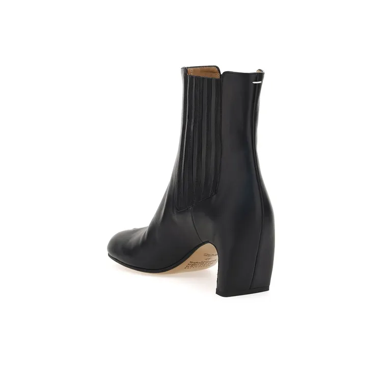 Maison Margiela Tabi Short Ankle Boots 3cm Women's Black-3