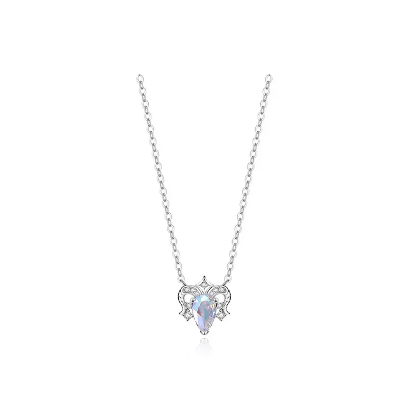 TEEX Sparkling Diamond Necklaces Women's-17