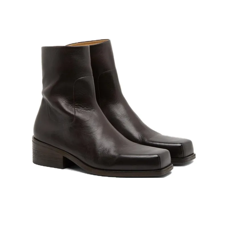 Marsèll Cassello Square Toe Boots-2