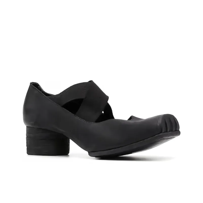 UMA WANG Square Toe Ballerina Pumps-2