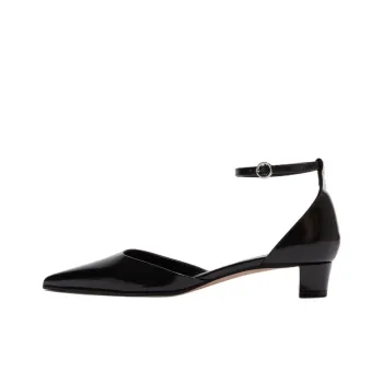 Aeyde Perrine Chunky Heel High Heels 3cm Women's Black