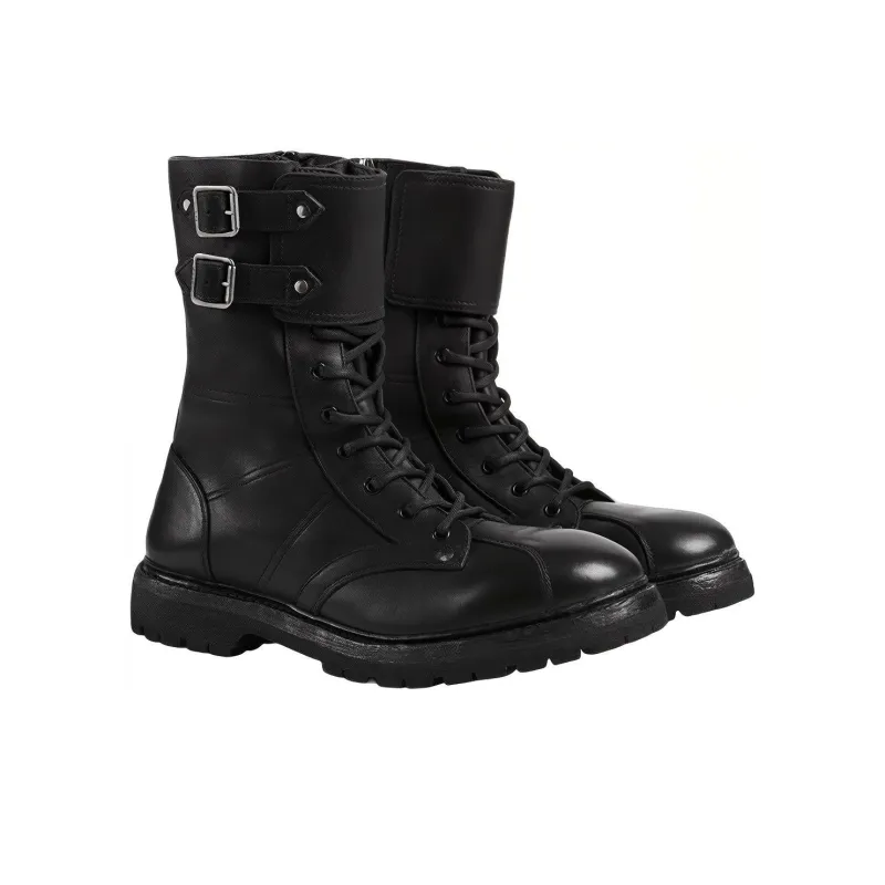 GUCCI Ankle Boots Men Black-1
