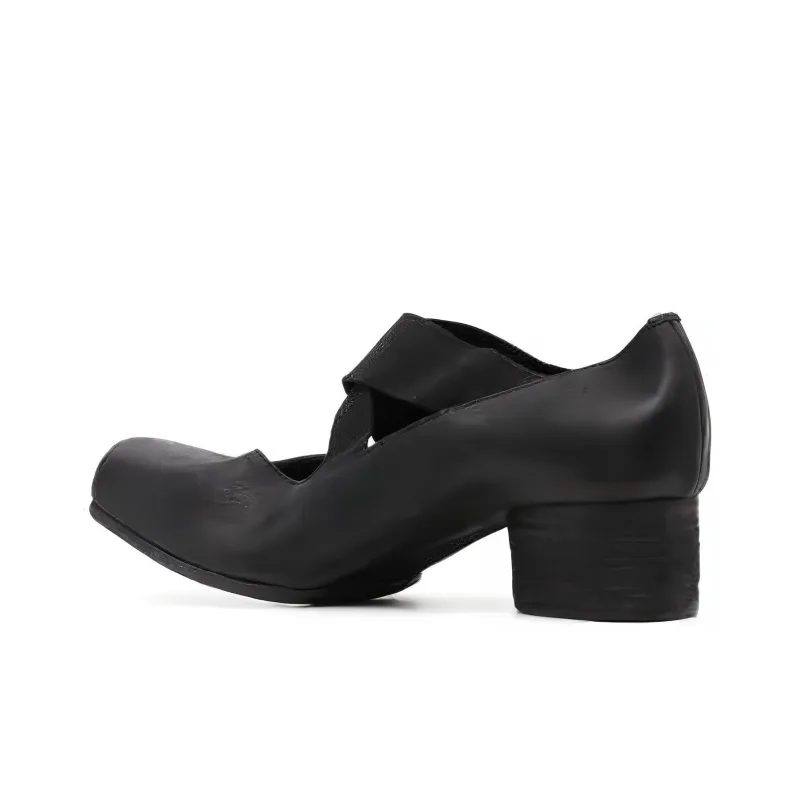 UMA WANG Square Toe Ballerina Pumps-3