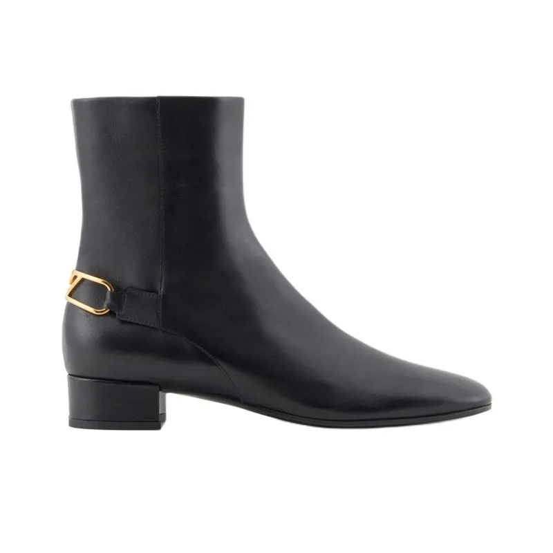 EMPORIO ARMANI Ankle Boots Women's Black-1