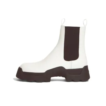 PROENZA SCHOULER Short Chelsea Boots Women's White