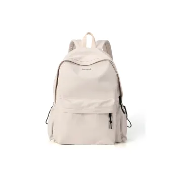 JEANSWEST Fabric Backpack Laptop Bag Regular Unisex Ecru/Blue/Black