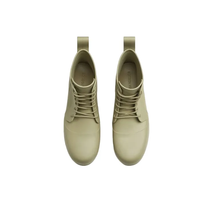 Bottega Veneta Puddle Ankle Boots Men's Green-2
