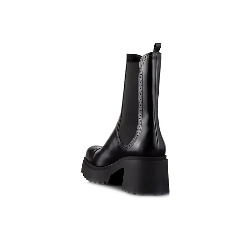 FRAME Short Chelsea Boots 6.5cm Women's Black-2