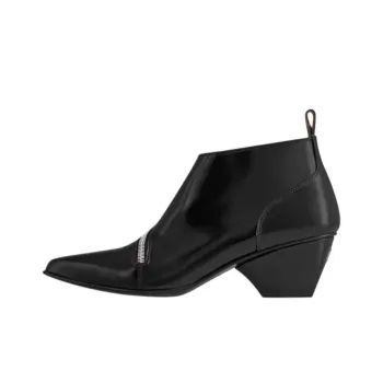 LOUIS VUITTON Trinity Ankle Boots 5cm Women's Black
