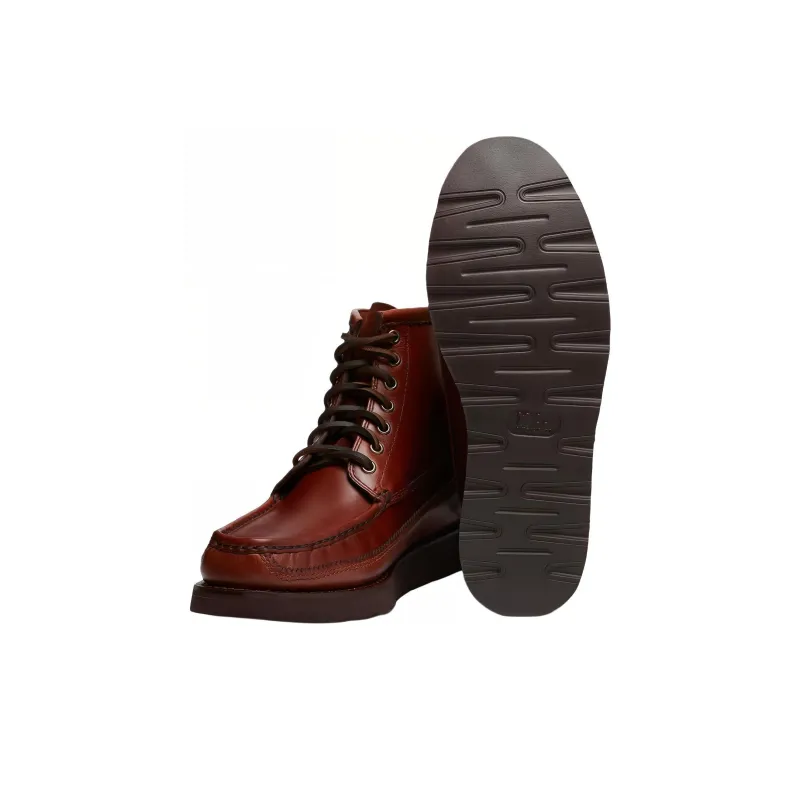 G.H. Bass & Co. Camp Moc Ankle Boots Men's Brown-5
