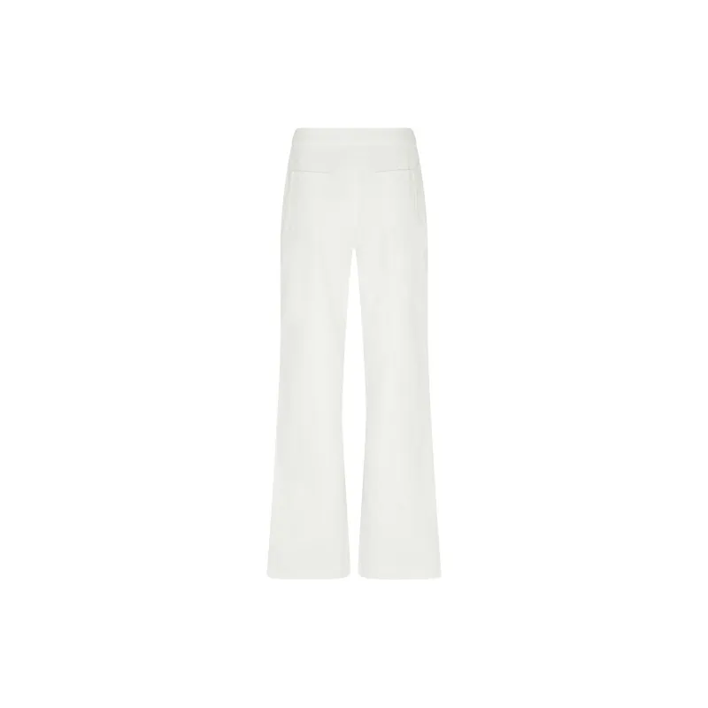 CELINE Triomphe Buttoned Straight Leg Trousers-1