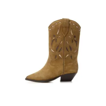 ISABEL MARANT Duerto Suede Mid-calf Boots