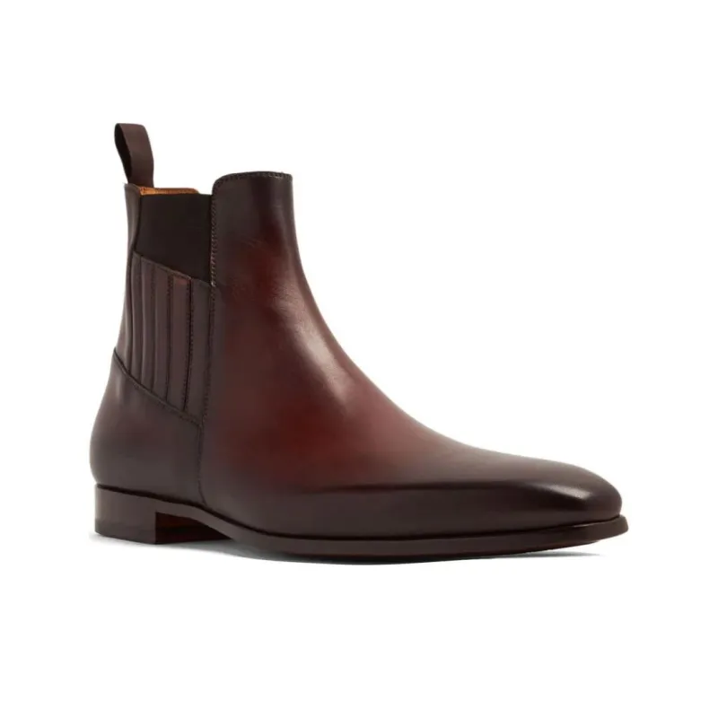 Magnanni Leather Chelsea Boots-1