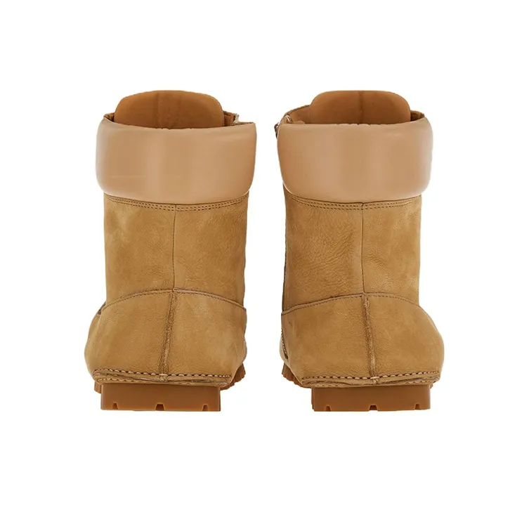 FERRAGAMO Ankle Boots Men's Beige-4