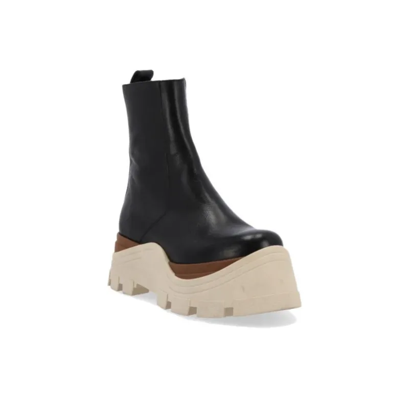 ALOHAS Ankle Boots 6cm Women's Black-3