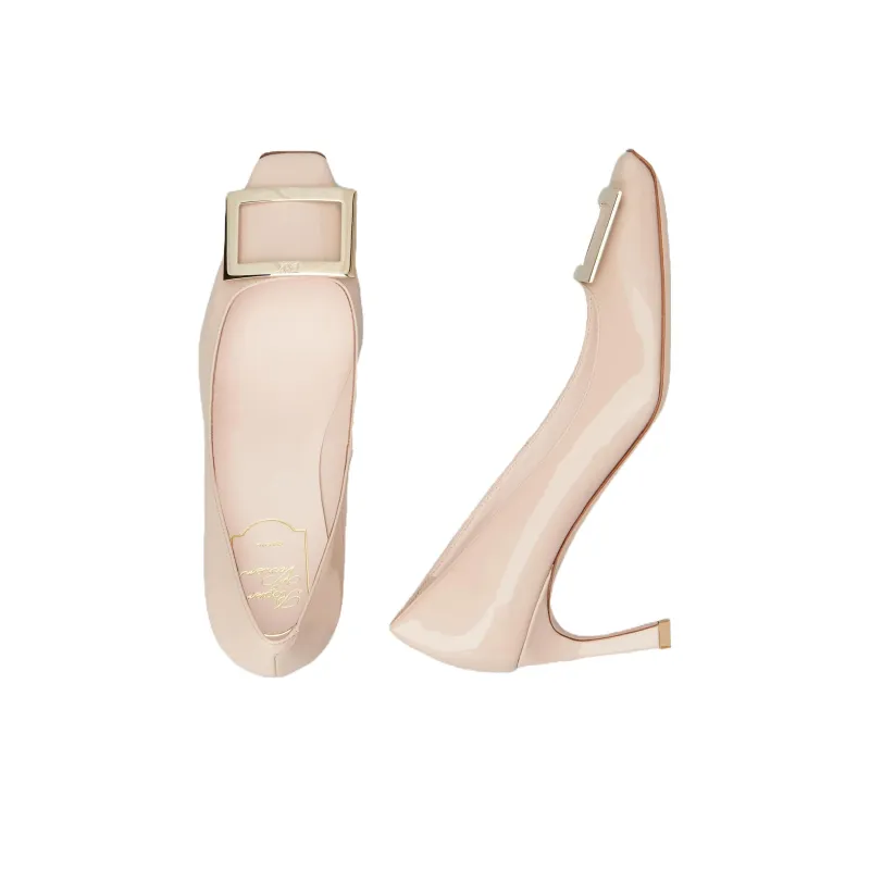 Roger Vivier Trompette Embellished Buckle Pumps-3