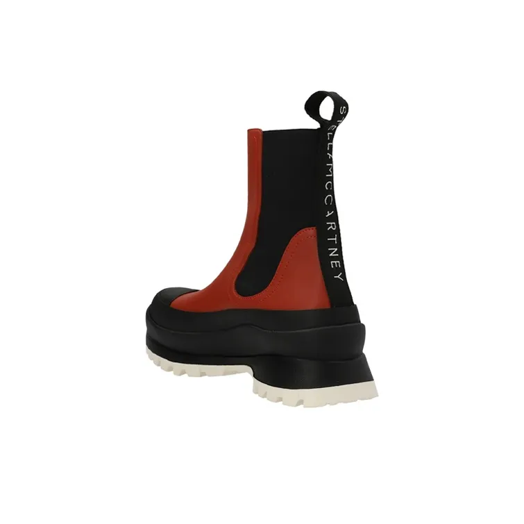 Stella McCartney Trace Chelsea Boots, Women's 6.5cm Women's Brown Black-2