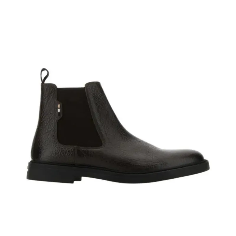 HUGO BOSS Calev Chelsea Boots Men Dark Brown-1