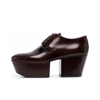 PRADA High Heels Women's Low-Top Brown
