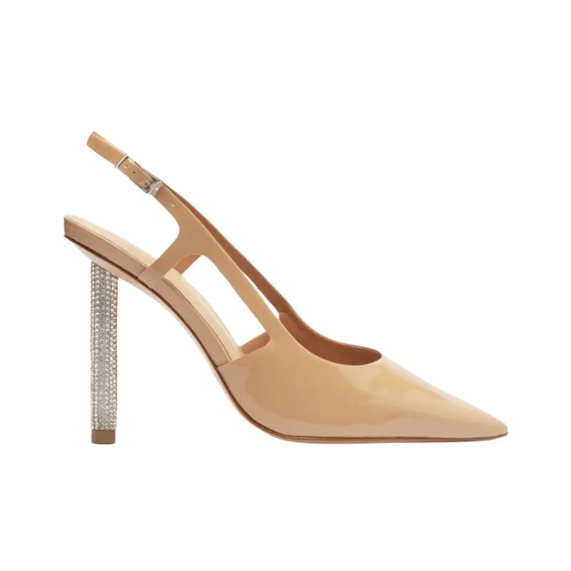 Schutz Boris Glam High Heels 10cm Women's Nude-1