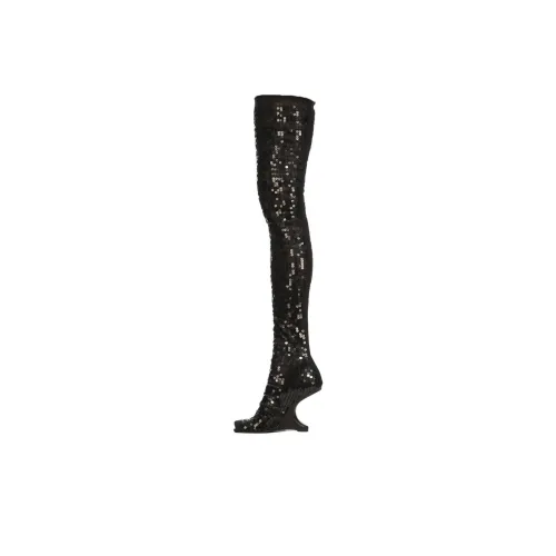 RICK OWENS/RO Over-the-knee Monnalisa Women's Black
