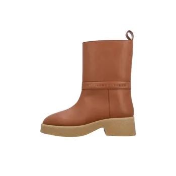 Stella McCartney Logo-Embossed Pull-On Ankle Boots Women's
