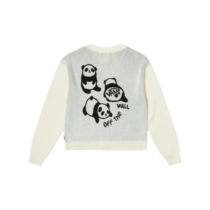 Vans CARDIGAN Sweater Women's Ecru-1