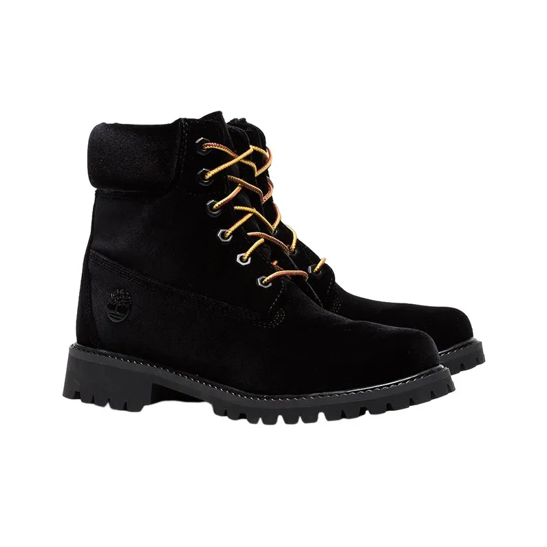 OFF WHITE X Timberland Black Velvet Women's-3