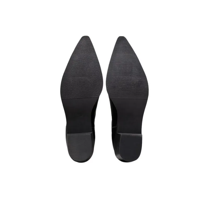 CALVIN KLEIN Short Chelsea Boots 5.9cm Women's Black-5
