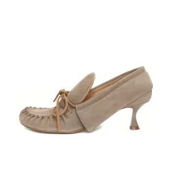 JW Anderson Suede Moccasin Pumps