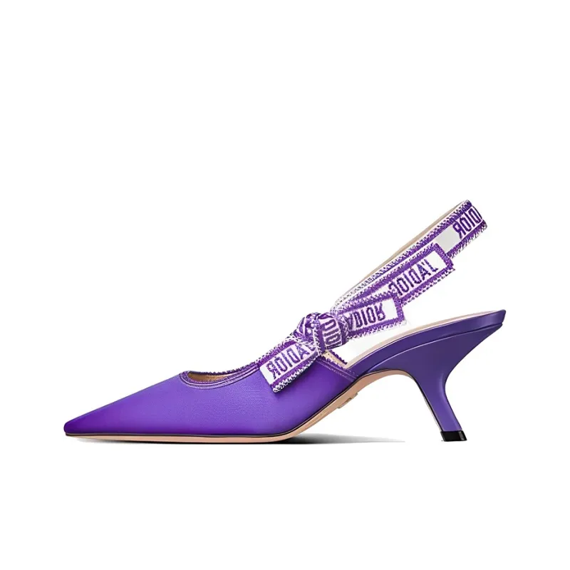 DIOR J'Adior Slim Heel High Heels 6.5cm Women's Purple-0