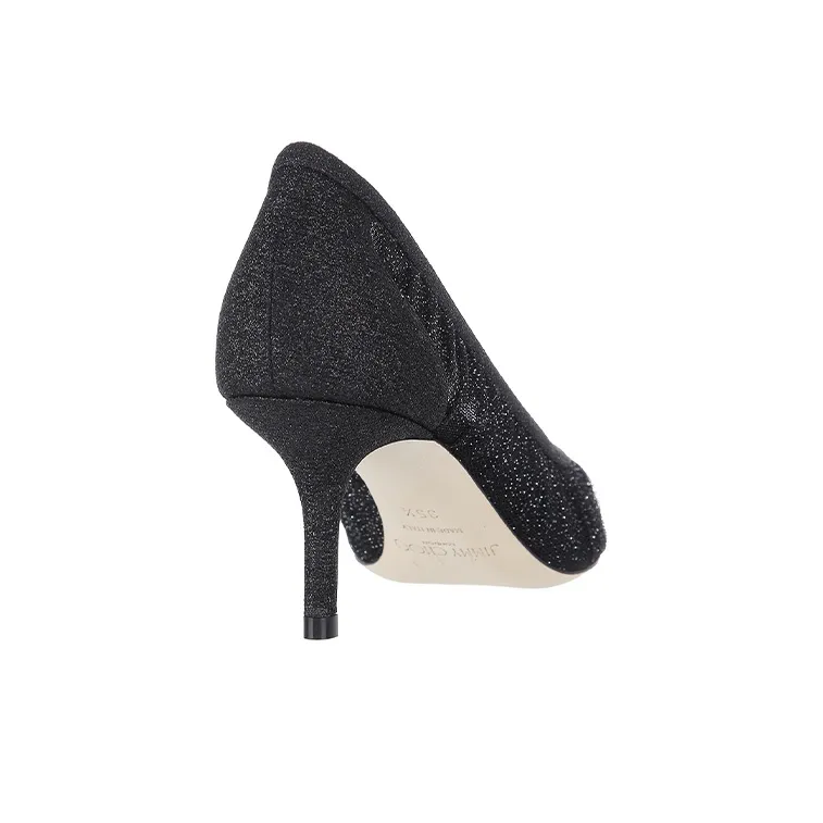 Jimmy Choo LOVE Slim Heel High Heels Women's Black-3