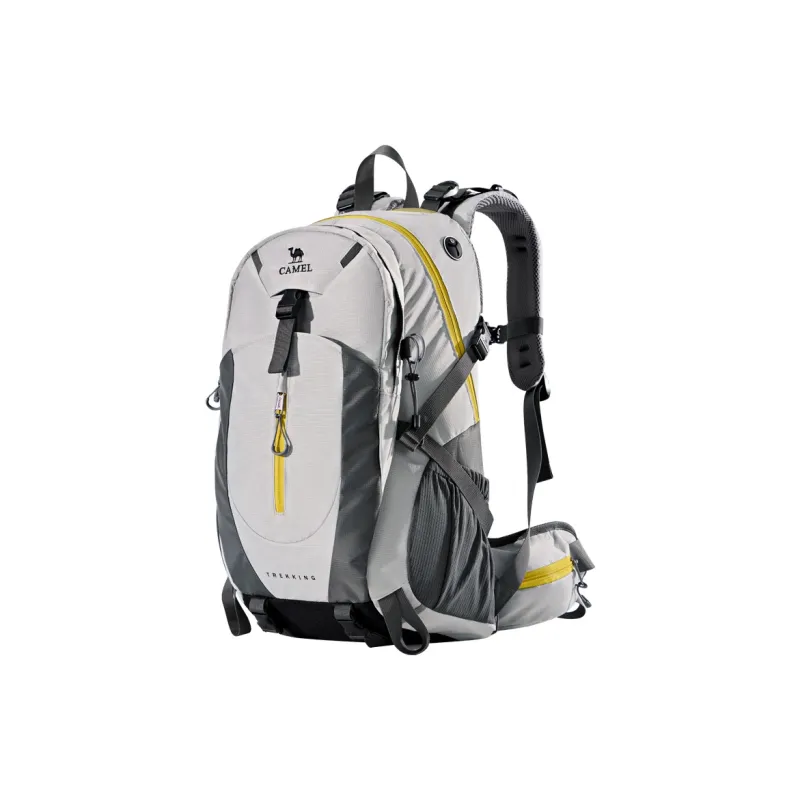 CAMEL Fabric Backpack Unisex Multicolor-6