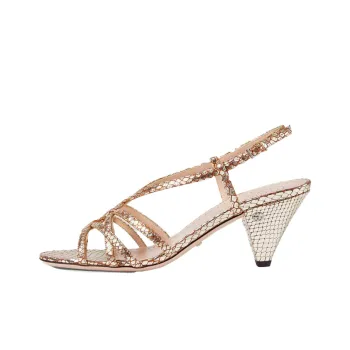 GUCCI High Heels Women's Gold