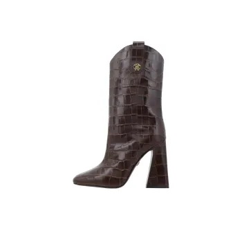 Roberto Cavalli Ankle Boots Women's Red Brown