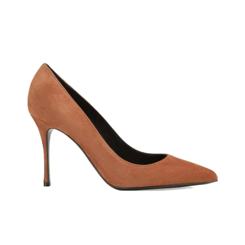 SERGIO ROSSI Godiva 90mm Suede Pumps-1