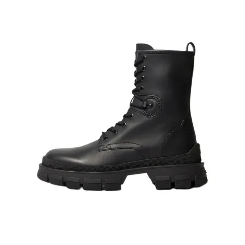 Moncler Hevea Ankle Boots 7.8cm Women's Black