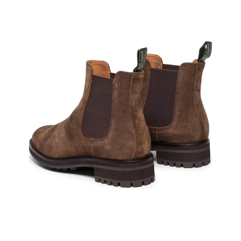 Polo Ralph Lauren Bryson Short Chelsea Boots 4cm Men's Brown-3