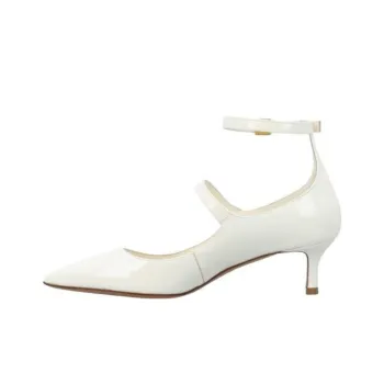 Valentino TIPTOE Slim Heel High Heels 5cm Women's White