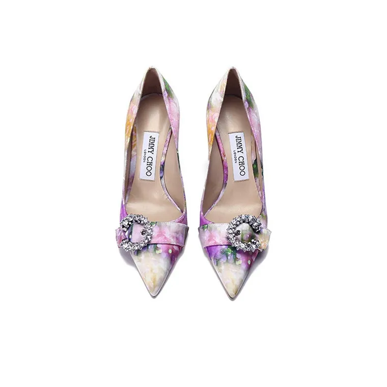 Jimmy Choo Slim Heel High Heels 8.cm Women's Multicolor-3