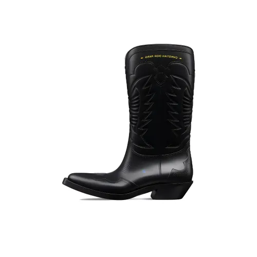 DIOR WIND Ankle Boots 4.5cm Women's Black