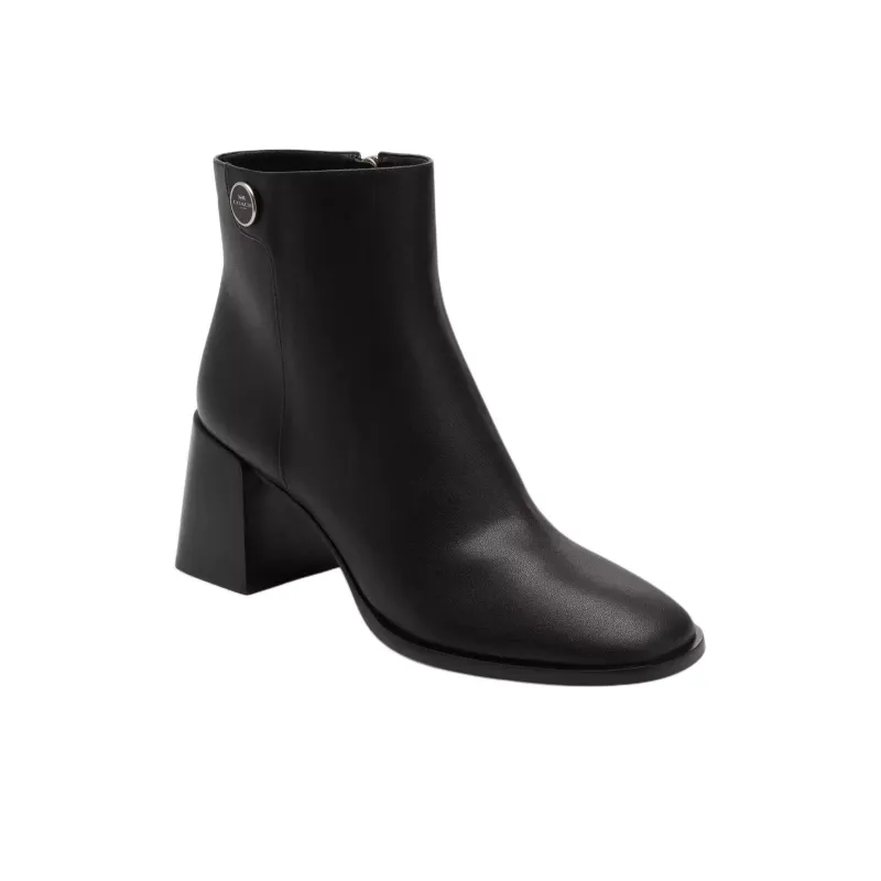 COACH Shana Ankle Boots 7cm Women's Black-2