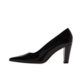 Aeyde Cerys Cone Heel High Heels 7.5cm Women's Black
