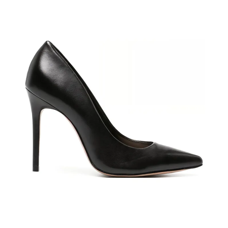 Schutz Slim Heel High Heels Women's Black-1