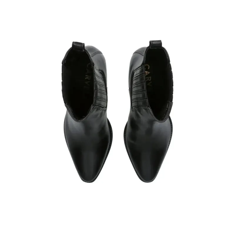Kurt Geiger London Rodeo Short Chelsea Boots Women's Black-4
