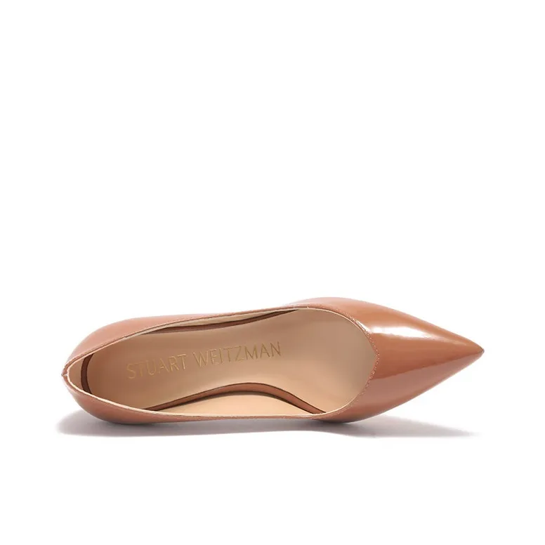 Stuart Weitzman/SW Slim Heel High Heels 7cm Women's Coffee-4