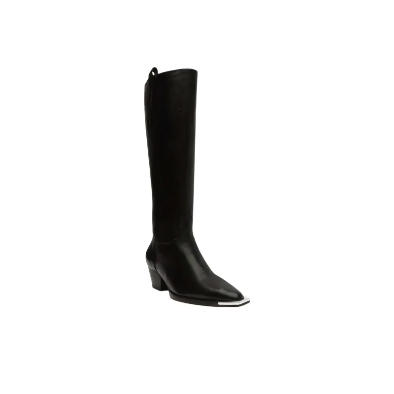 Schutz Tessie Up Ankle Boots 4.5cm Women's Black-2