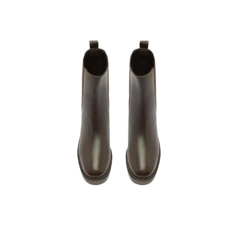 Schutz Short Chelsea Boots 4.3cm Women's Brown-4