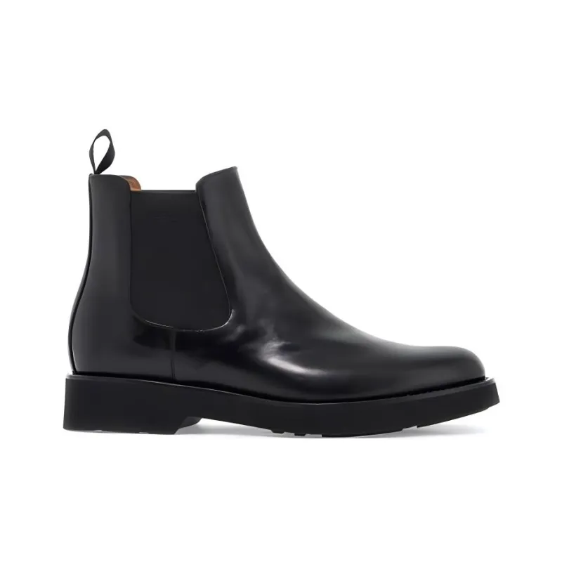 CHURCH'S Short Chelsea Boots Women's Black-1
